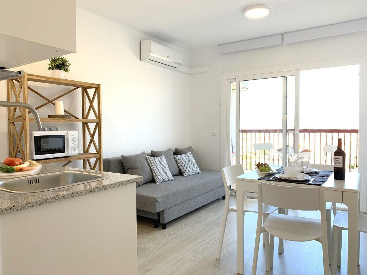 Apartamento 1ª Linea De Mar -Wifi- Aire Acondicionado 艾姆布里亚布拉瓦 外观 照片