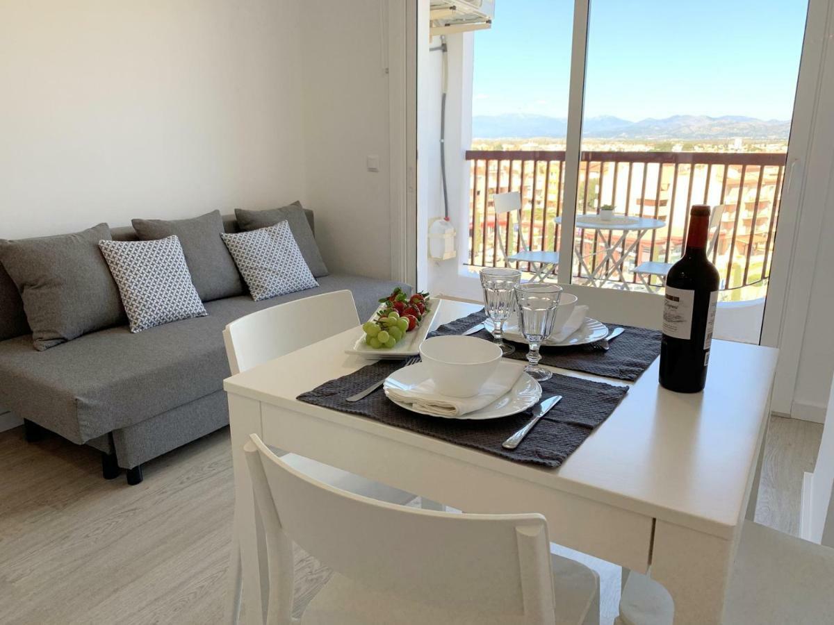 Apartamento 1ª Linea De Mar -Wifi- Aire Acondicionado 艾姆布里亚布拉瓦 外观 照片
